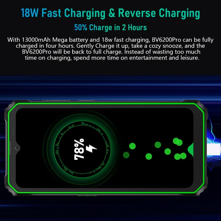 Blackview BV6200 Pro, IP68/IP69K/MIL-STD-810H, 6.56 inch Android 14 MediaTek Helio P35 Octa Core, Network: 4G, OTG, NFC Blackview BV6200 Pro, IP68/IP69K/MIL-STD-810H, 6.56 inch Android 14 MediaTek Helio P35 Octa Core, Network: 4G, OTG, NFC